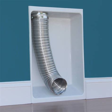 metal box or dryer plug|dryer vent box.